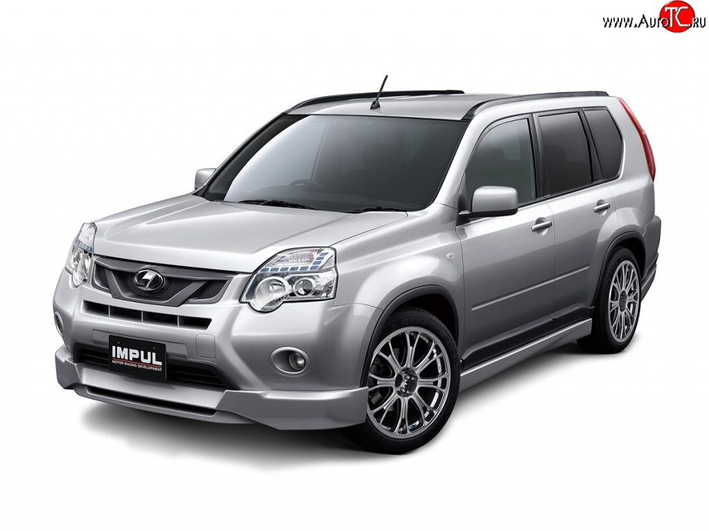 Решетки на ниссан х трейл. Nissan x-Trail t31. X Trail t31 Impul. Impul Nissan x-Trail t31. Nissan x-Trail 2013 обвес.